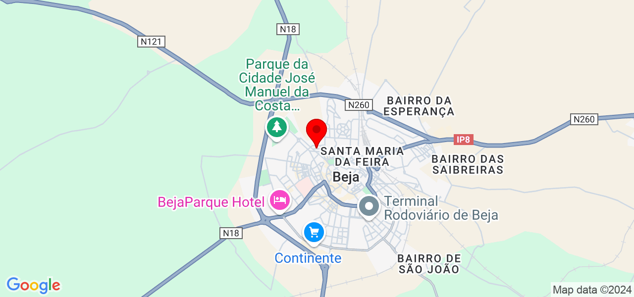Georgina Idah - Beja - Beja - Map
