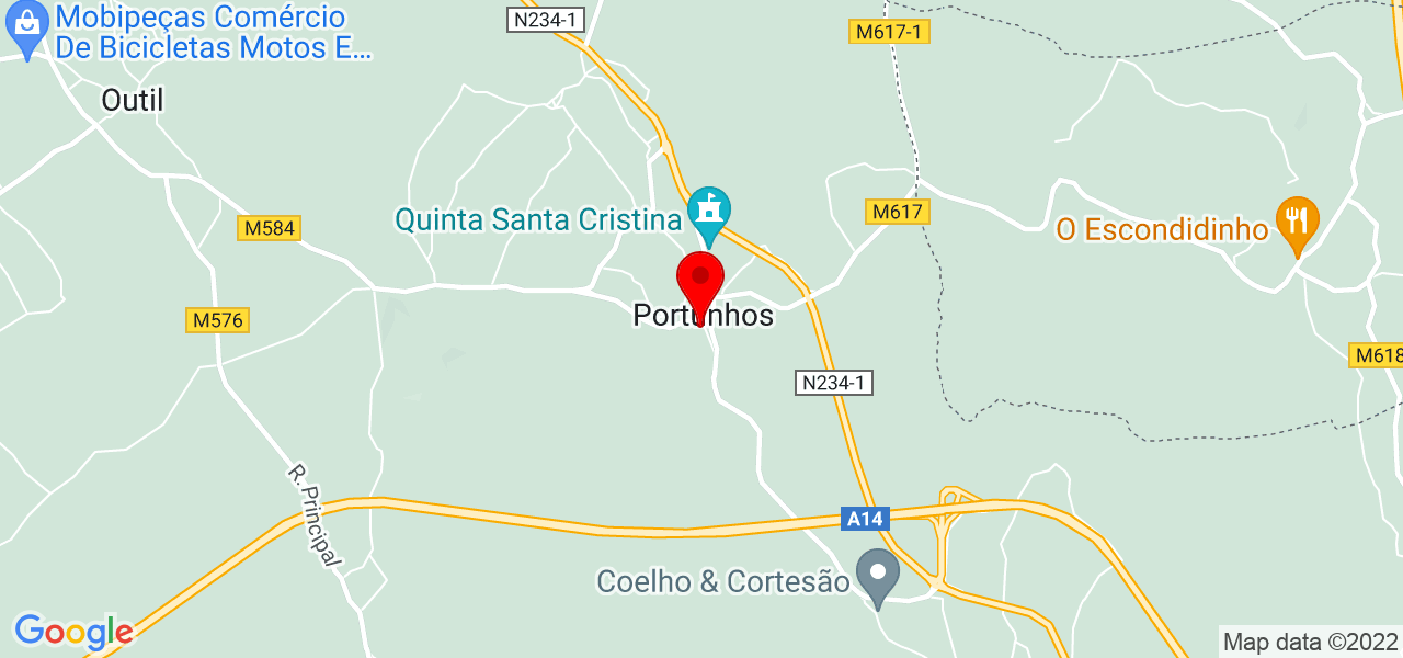 Lilian karoline - Coimbra - Cantanhede - Mapa