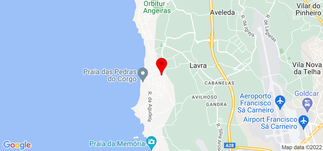 Hugo S&aacute; - Porto - Matosinhos - Mapa