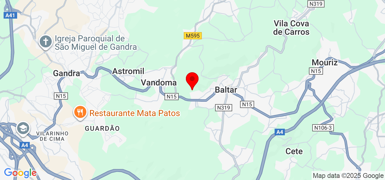 Ecomato - Porto - Paredes - Mapa