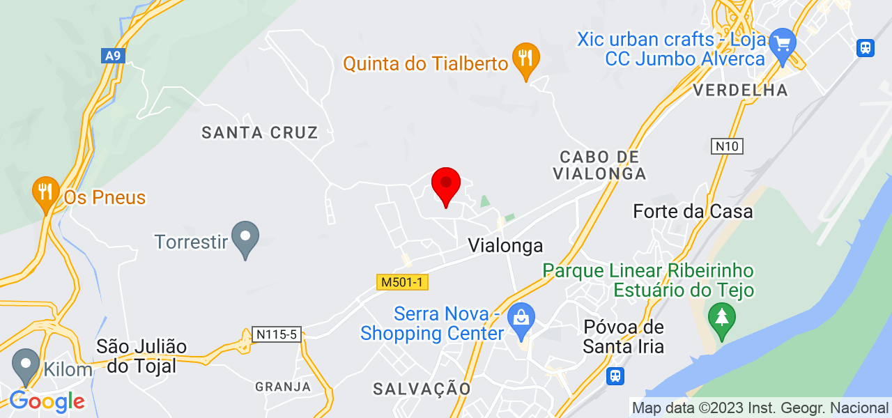 David - Lisboa - Vila Franca de Xira - Mapa