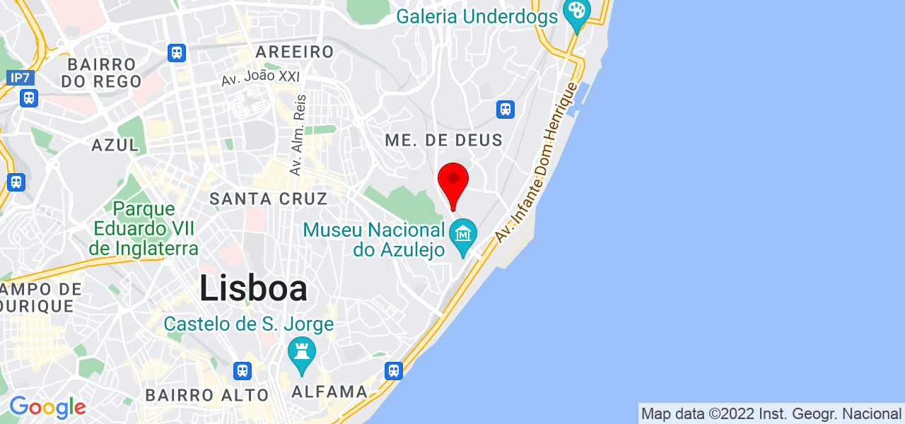 Carolina Pav&atilde;o - Lisboa - Lisboa - Mapa