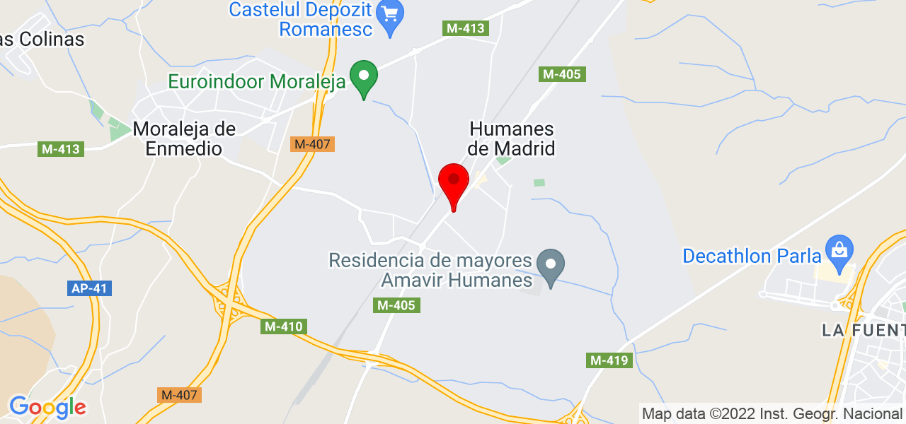 Andrea - Comunidad de Madrid - Humanes de Madrid - Mapa