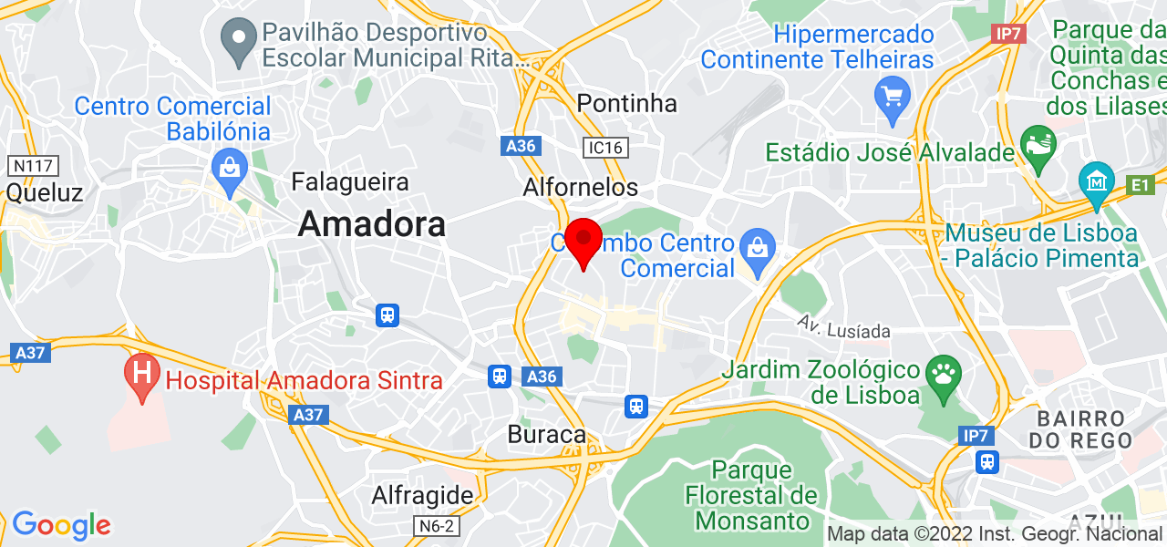 D clean - Lisboa - Lisboa - Mapa