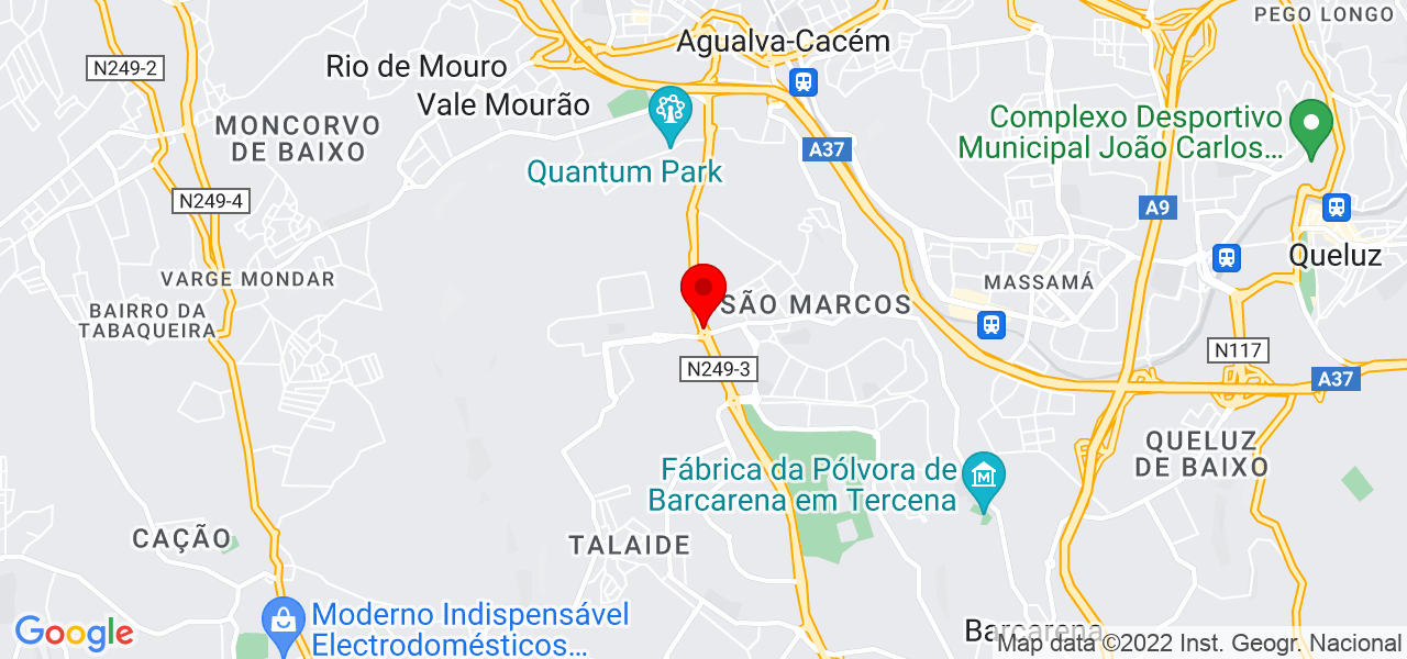 IAN Alves - Lisboa - Sintra - Mapa