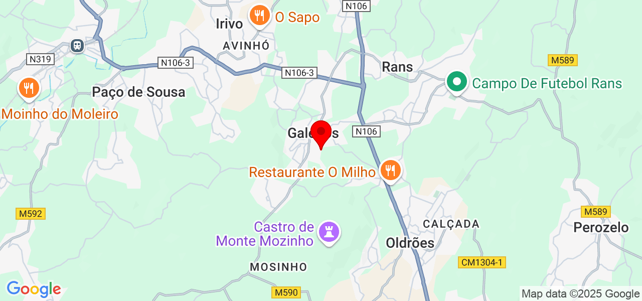 Andreia Ferreira - Porto - Penafiel - Map