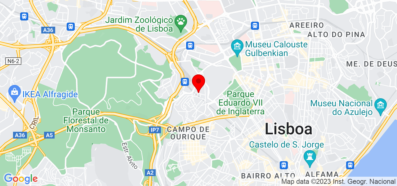 Jo&atilde;o pintor - Lisboa - Lisboa - Mapa