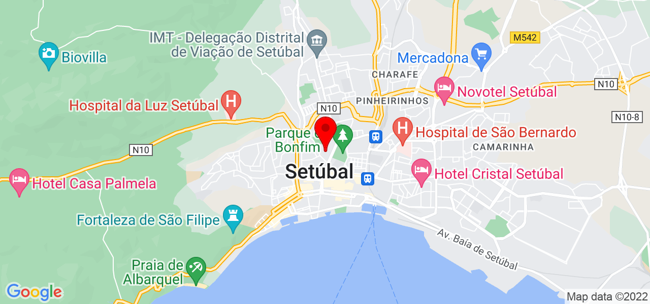 Zana limpezas - Setúbal - Setúbal - Mapa