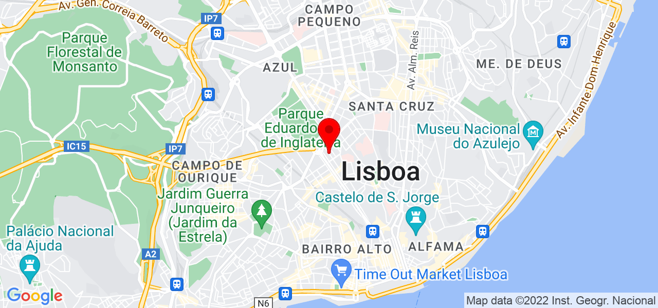 Diana Florindo - Lisboa - Lisboa - Mapa