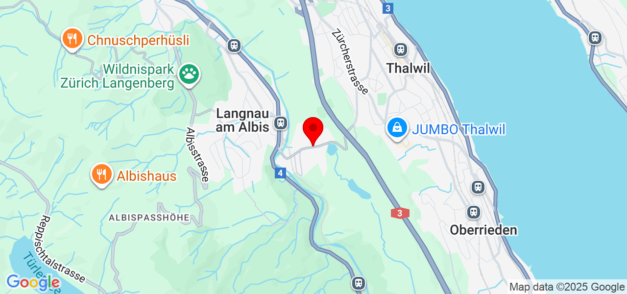 Michal Mecerod - Zürich - Thalwil - Carte