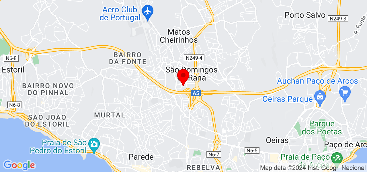 Marta - Lisboa - Cascais - Mapa