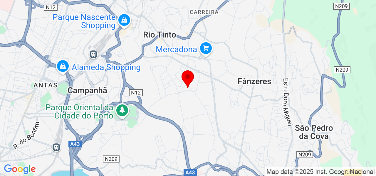 Gastec - Porto - Gondomar - Map