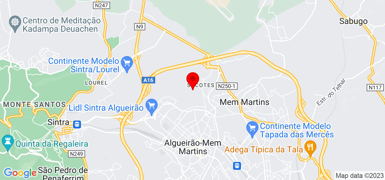 Afonso - Lisboa - Sintra - Mapa