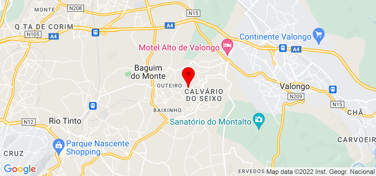 Nelson - Porto - Gondomar - Mapa
