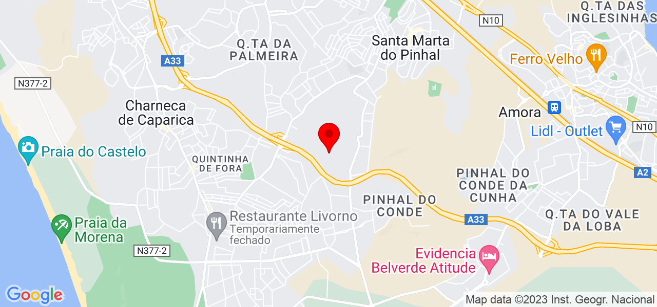 USUAL IMPACTO - Setúbal - Seixal - Mapa