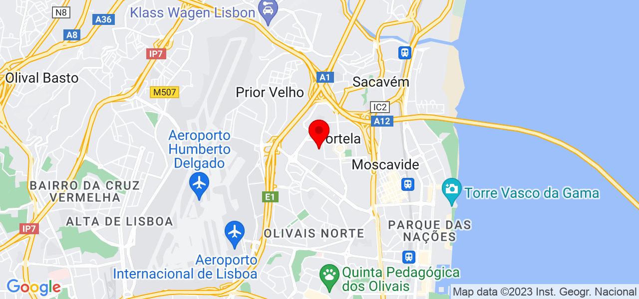 Fabio Lima - Lisboa - Loures - Mapa