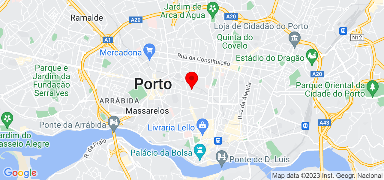 Ana Carvalho - Porto - Porto - Mapa