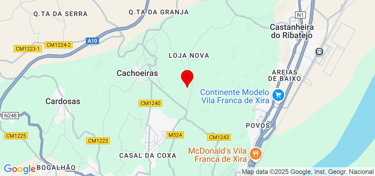 Limpezas Yolanda - Lisboa - Vila Franca de Xira - Mapa