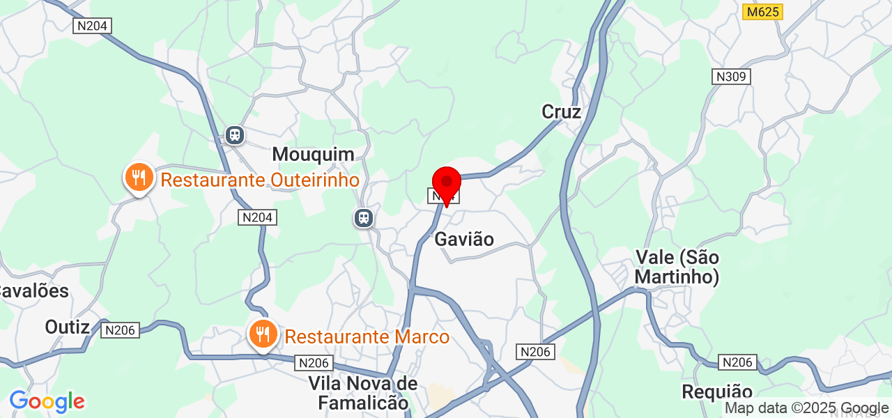 Marcos Lima - Braga - Vila Nova de Famalicão - Map