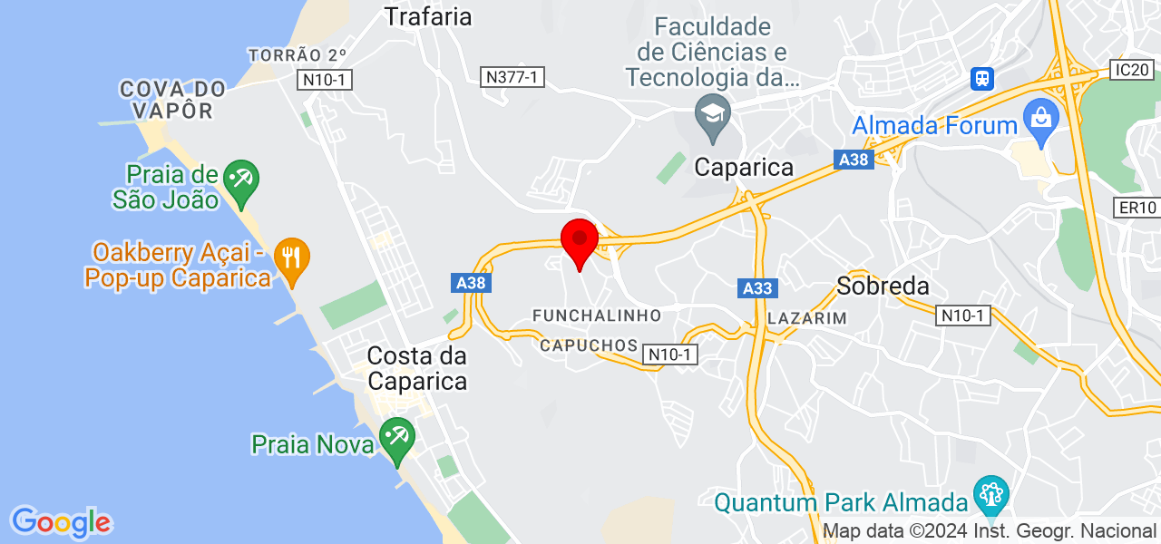 Modern Home Remodela&ccedil;&atilde;o - Setúbal - Almada - Mapa