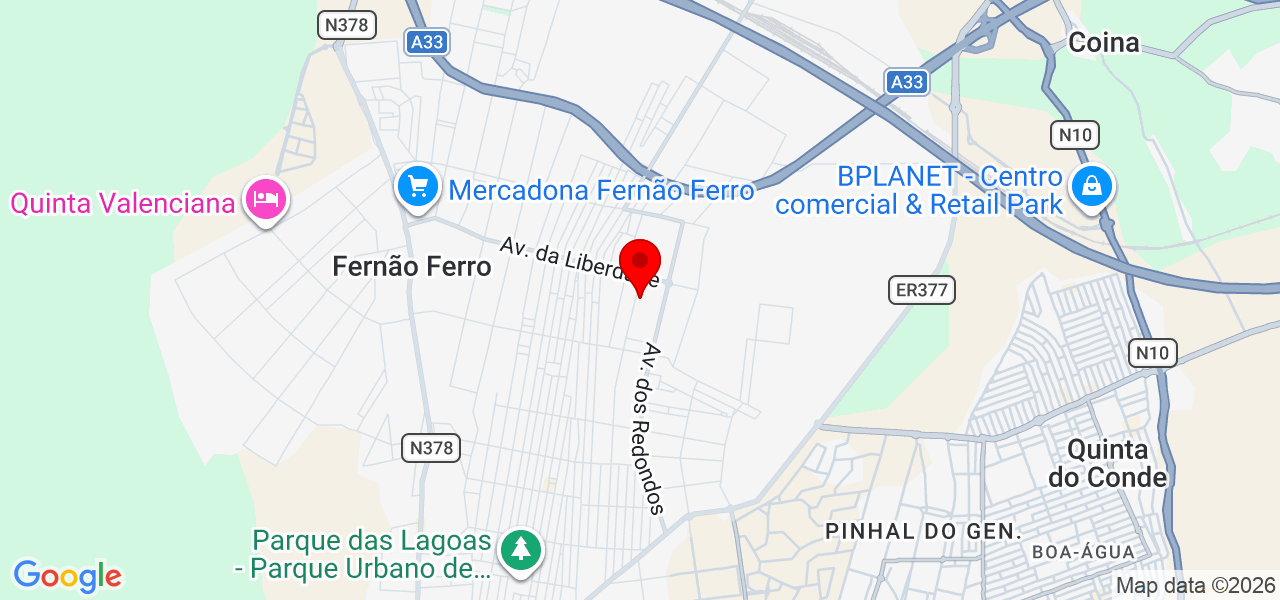 Cabral Construções & Serviços - Setúbal - Seixal - Mapa
