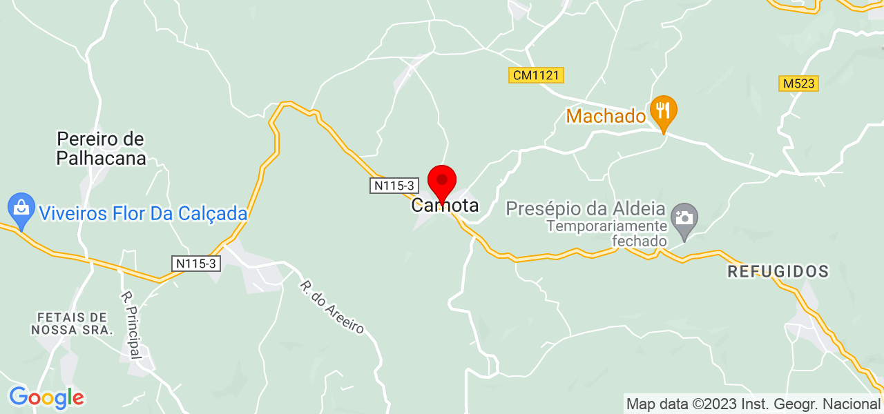 Maria Costa - Lisboa - Alenquer - Map