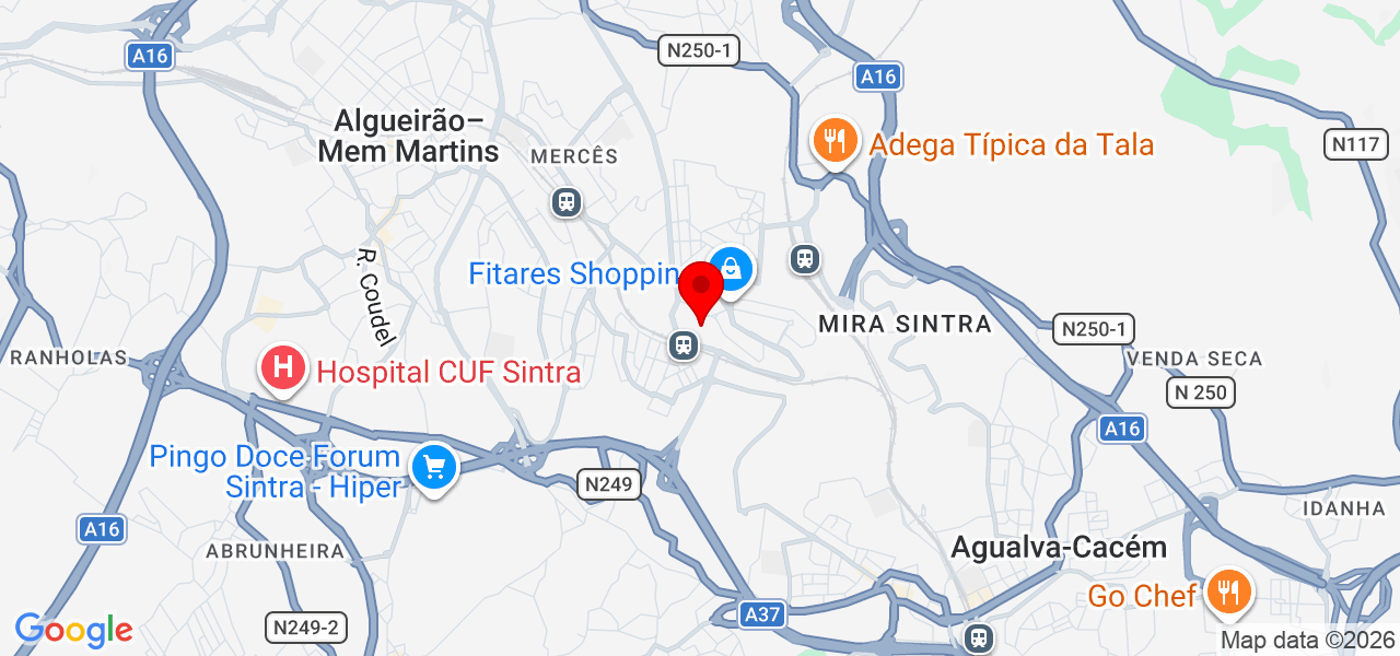 Susana Barros - Lisboa - Sintra - Map