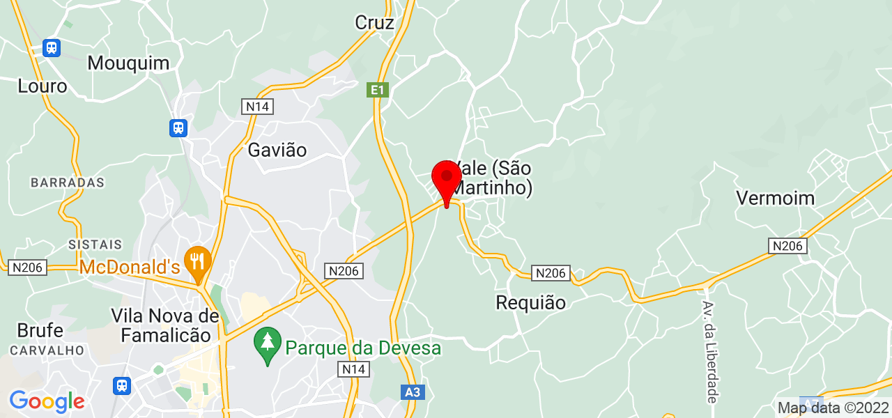 Fm - Braga - Vila Nova de Famalicão - Mapa