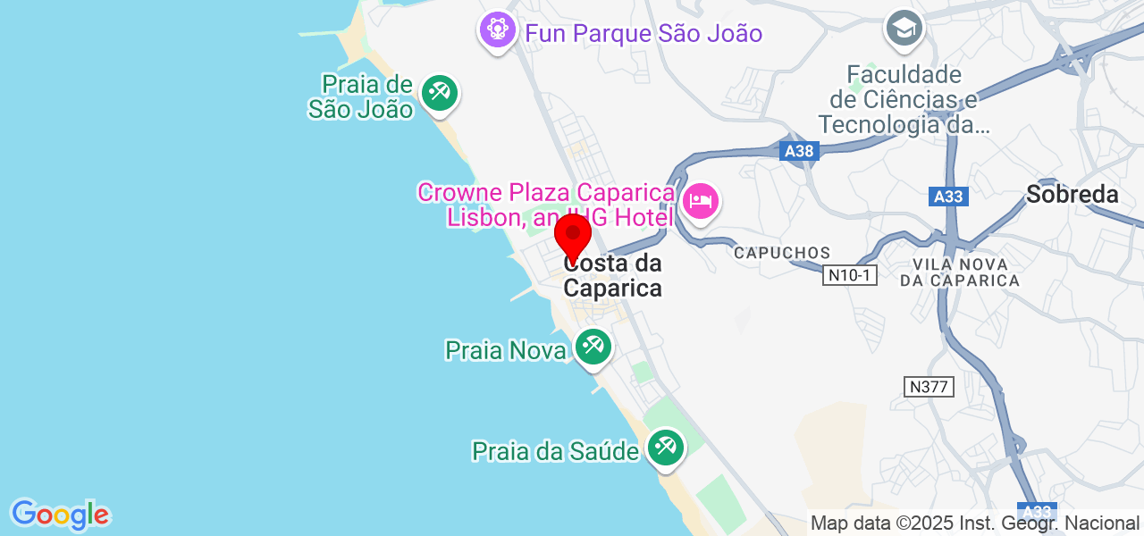Sara Vieira - Setúbal - Almada - Karte