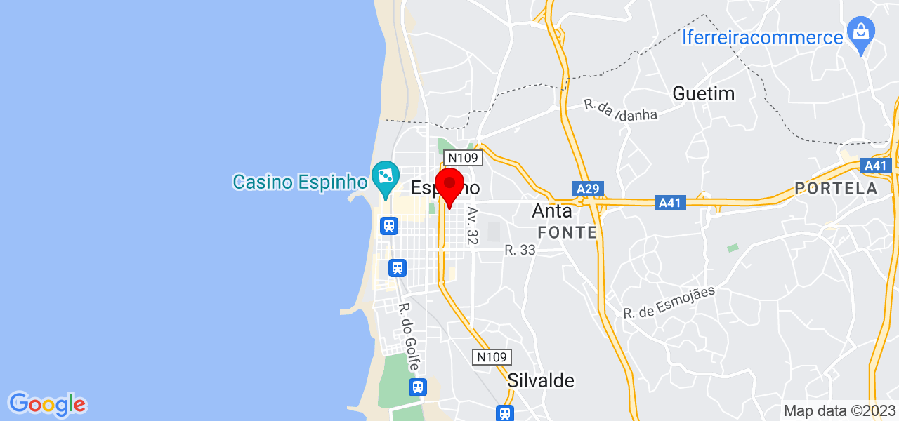 Renata Carneiro - Aveiro - Espinho - Map