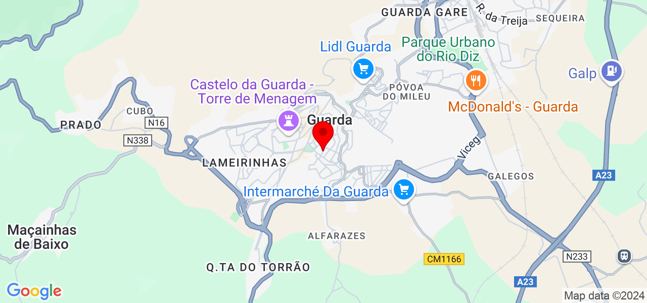 RS pinturas - Guarda - Guarda - Mapa