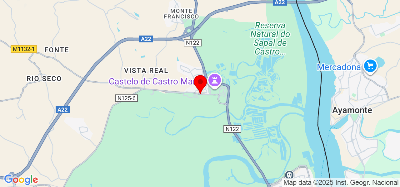 Raquel Wedding Planner - Faro - Castro Marim - Mapa