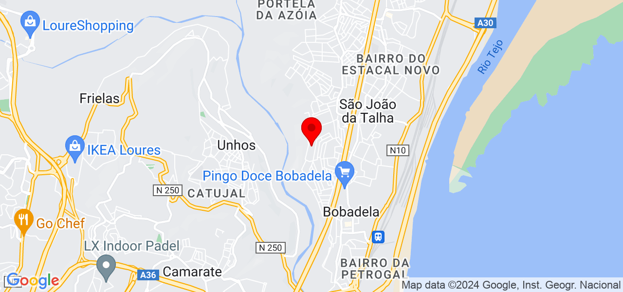 Gisela Oliveira - Lisboa - Loures - Karte