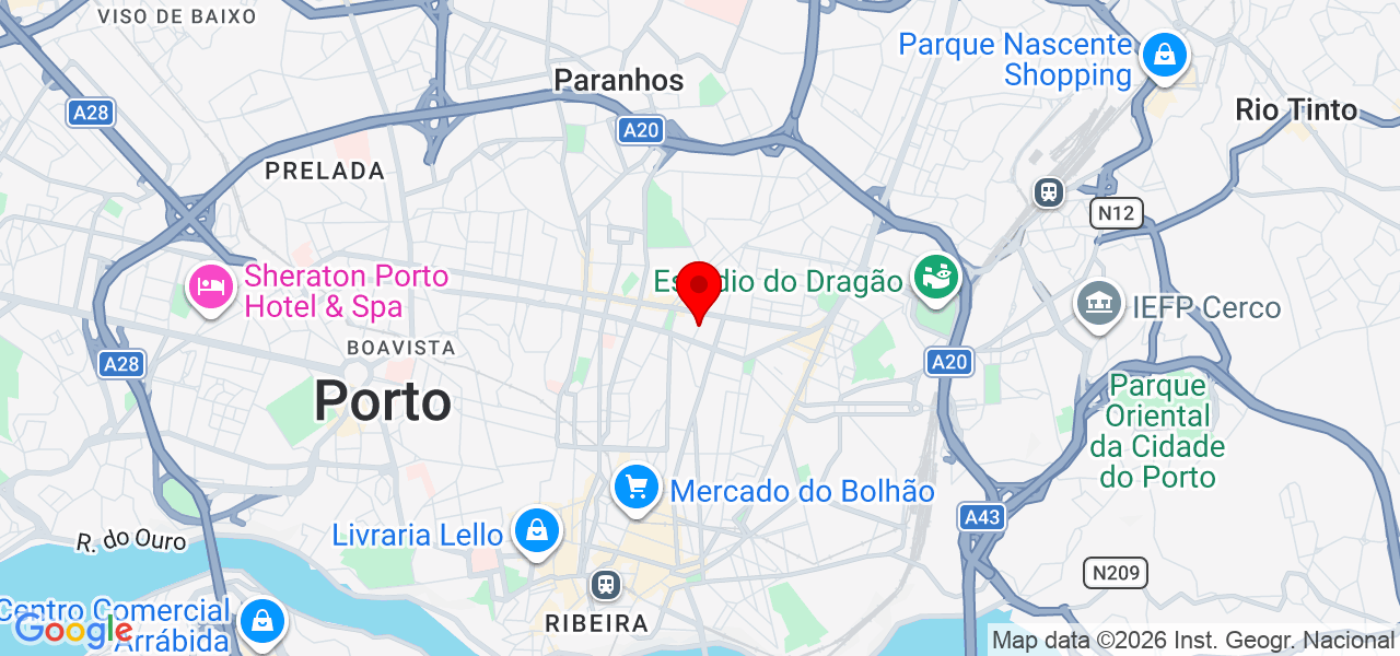 Marcof - Porto - Porto - Mapa