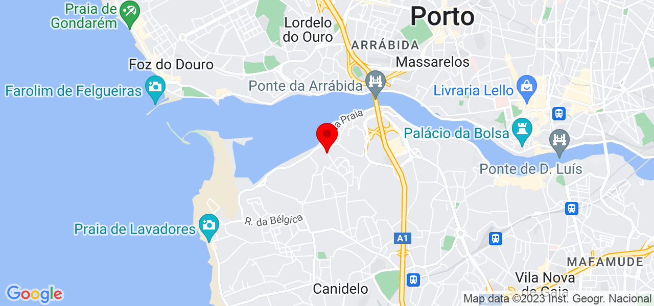 Jarlene Alves - Braga - Vila Verde - Mapa