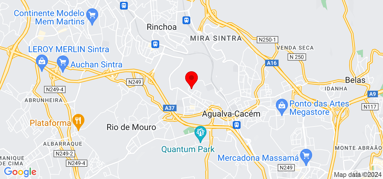 HabitaGest - Gest&atilde;o de condom&iacute;nios com transpar&ecirc;ncia e rigor - Lisboa - Sintra - Mapa