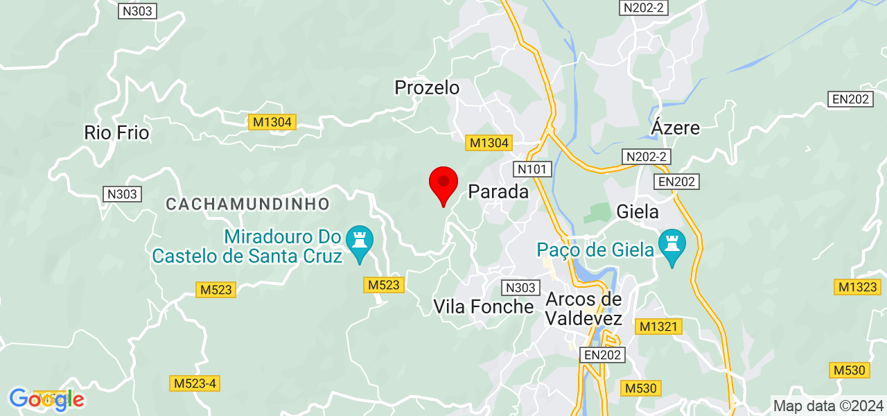 JB.paula - Viana do Castelo - Arcos de Valdevez - Mapa