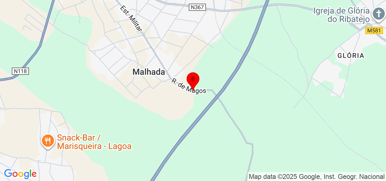 PSM Celebrante - Santarém - Salvaterra de Magos - Mapa