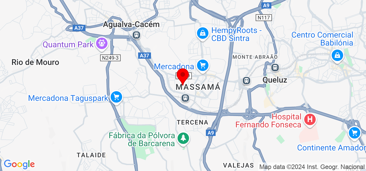 Maria Salomão - Lisboa - Sintra - Map