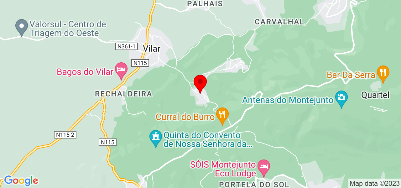 Brenda Gabriele - Lisboa - Cadaval - Map