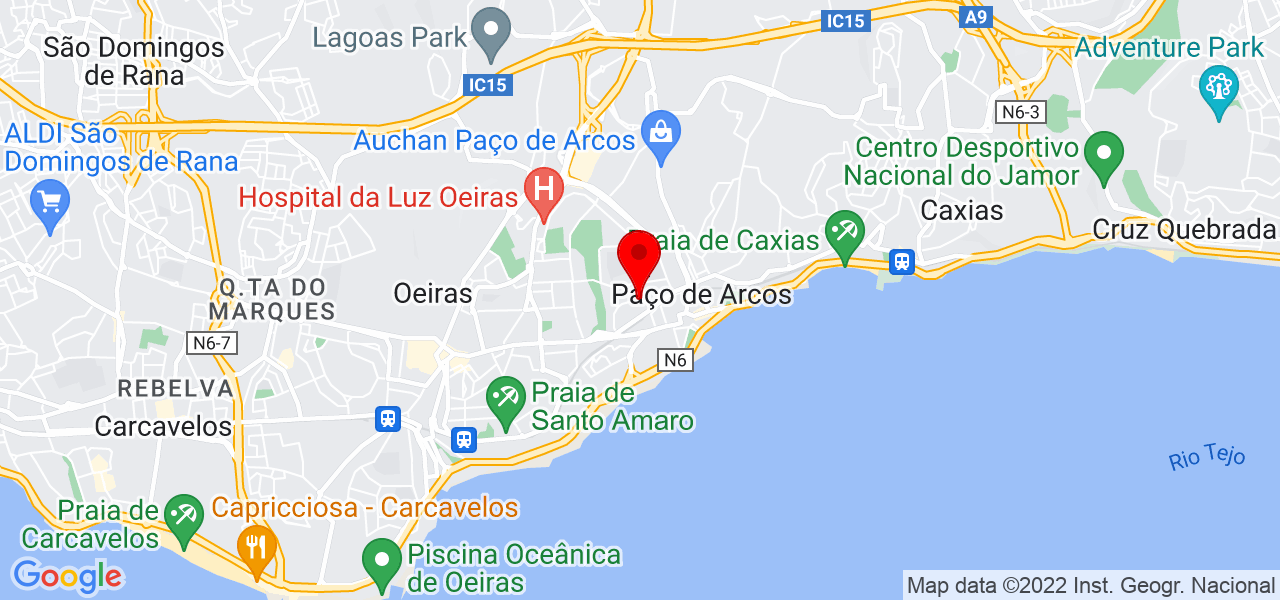 Morgasol - Lisboa - Oeiras - Mapa