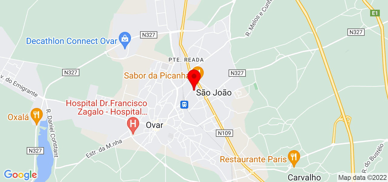 Fernando Bretas Junior - Aveiro - Ovar - Mapa