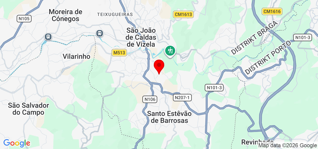 Raquel - Braga - Vizela - Karte