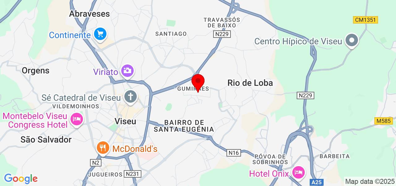 Soldador e repara&ccedil;&atilde;o - Viseu - Viseu - Mapa