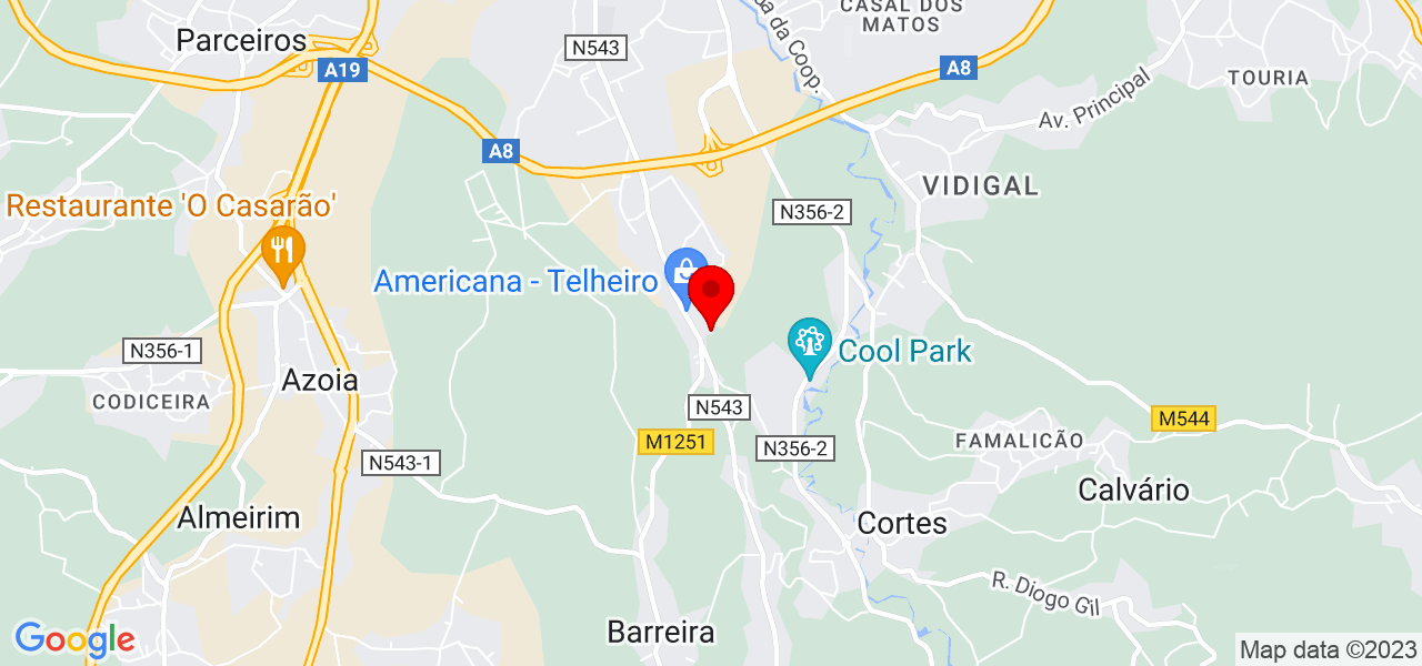 AlfaPet - Leiria - Leiria - Mapa