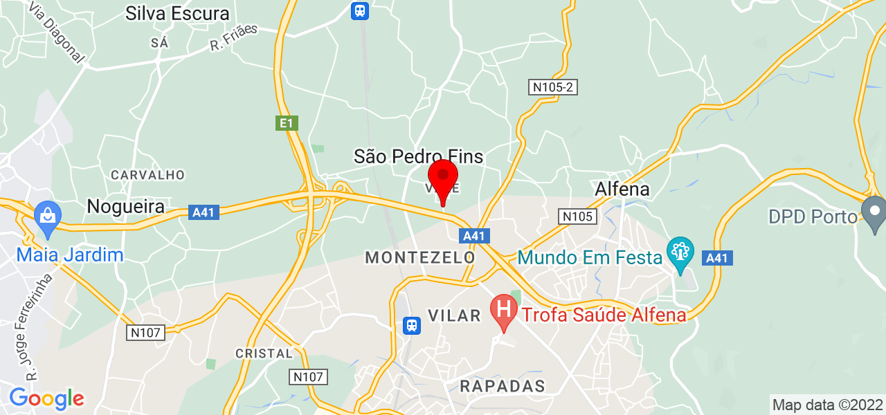 Carla Rocha - Porto - Maia - Mapa