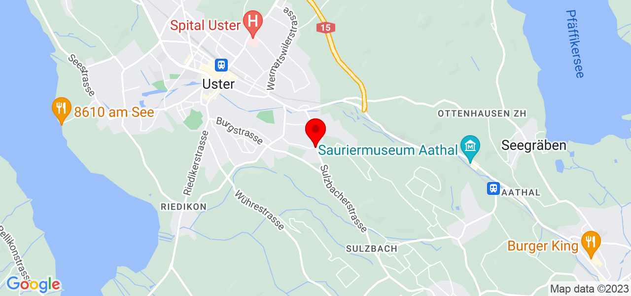 Kayla - Zürich - Uster - Mapa