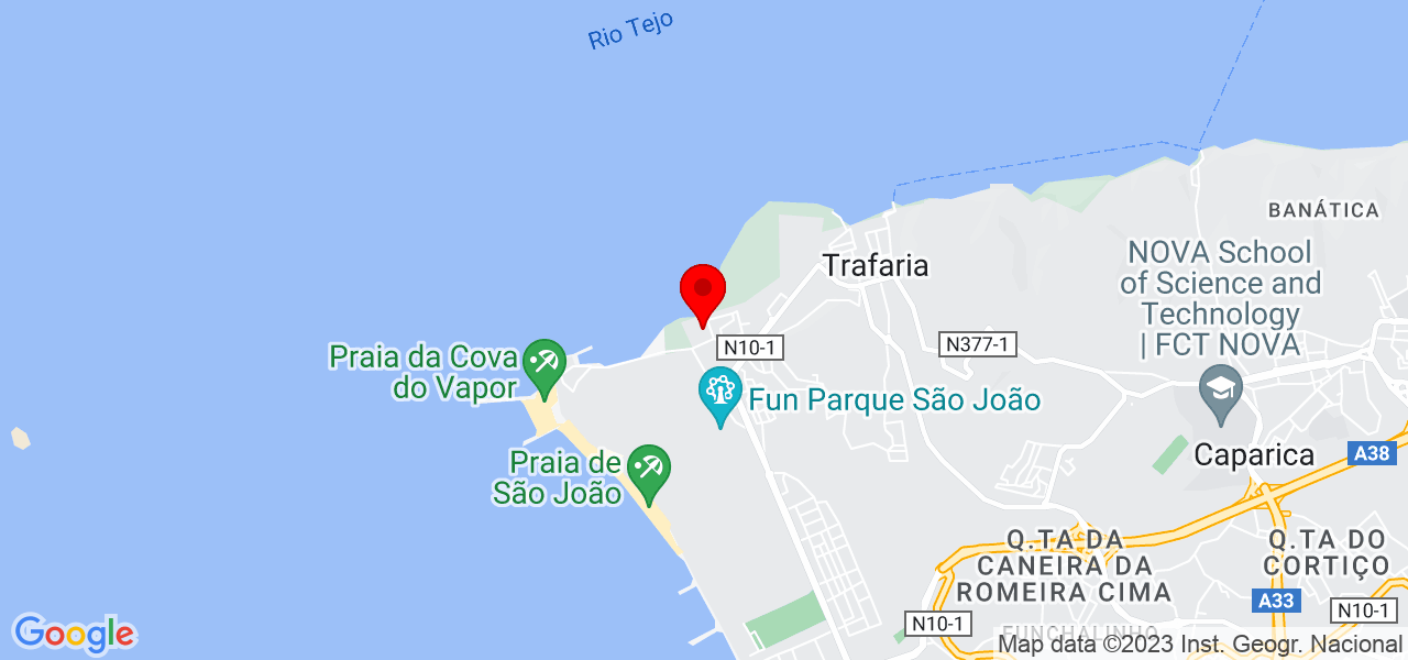Sakura Atl&acirc;ntica - Setúbal - Almada - Map