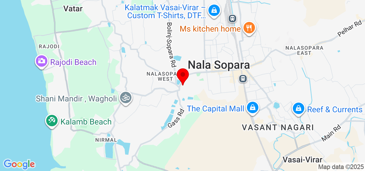 Furniture installation - Thane - Vasai - Map
