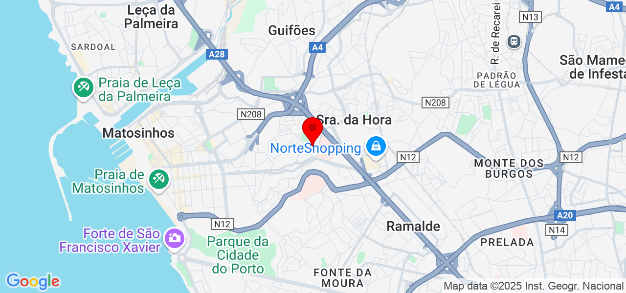 Mafalda Carvalho - Porto - Matosinhos - Map